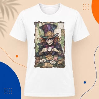 Pánské tričko - Kloboučníkův čaj – Hatter’s Tea Time